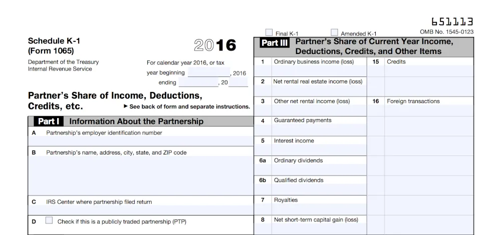 Understanding Schedule K-1 for Partnership Income